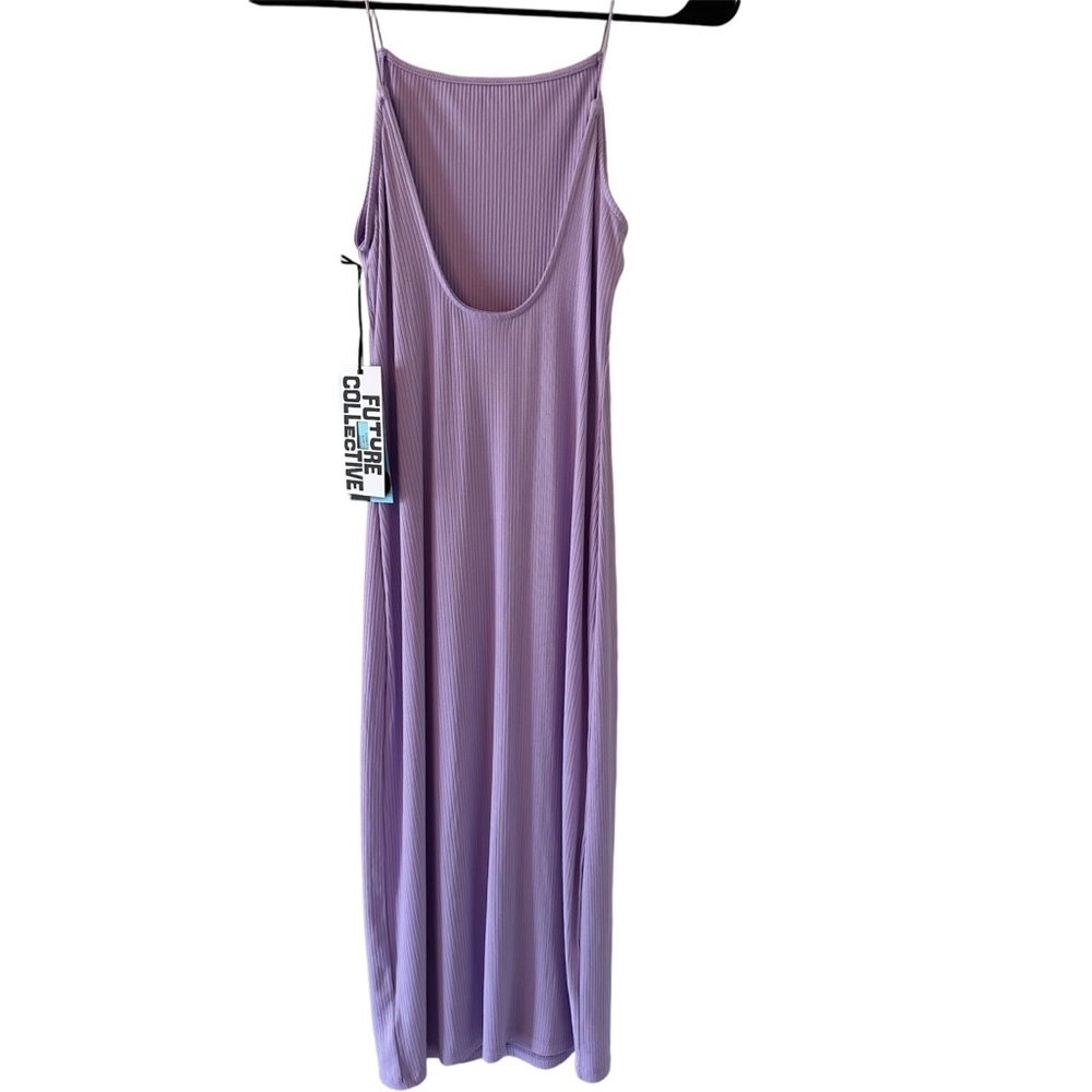 Lavender Ribbed Dress Size Small